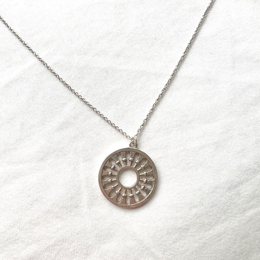 Tiffany & Co. Paloma Picasso Sterling Silver Pendant Necklace